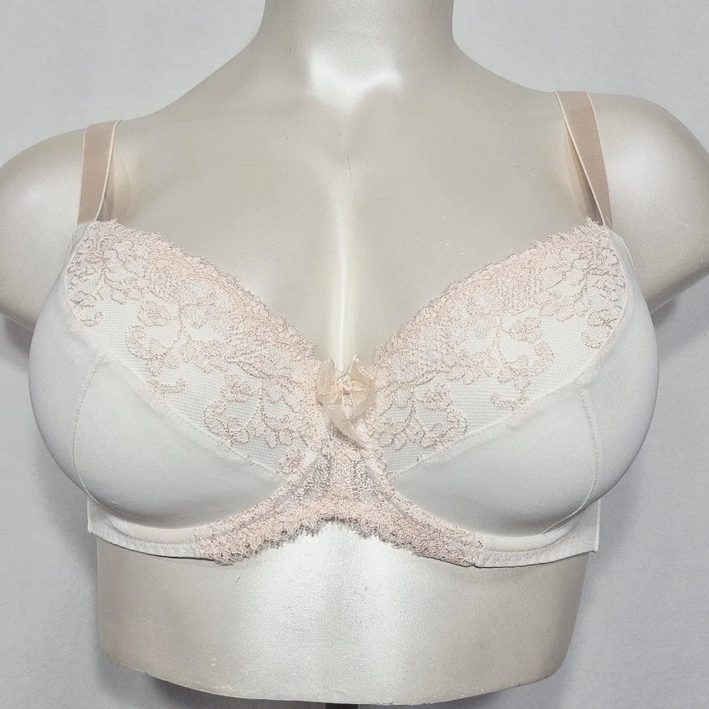 36F Affinitas Parfait Melissa 8201 Balconette Molded‎ Bra Ivory NWT